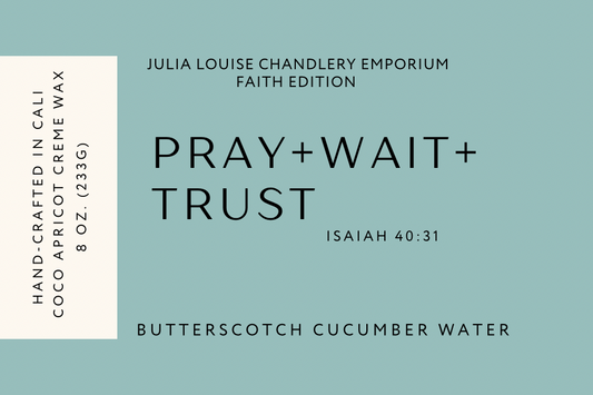 Pray.Wait.Trust | Isaiah 40:31